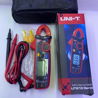 มิเตอร์วัดไฟดิจิตอลUNI-T 210D Mini digital clamp meter แคลมป์มิเตอร์ วัดแอมป์ได้ทั้งAC/DC