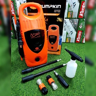 PUMPKIN เครื่องฉีดน้ำแรงดันสูง รุ่น Nevada ND-105 (42205) 105 บาร์ ระบบ Auto Suction เครื่องอัดฉีด ล้างรถ