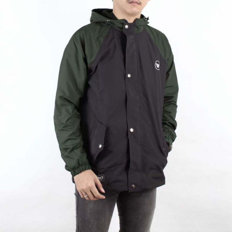 เสื้อแจ็คเก็ต Taslan wangker xplor reglan สําหรับผู้ชาย/ผู้หญิง