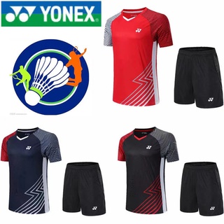 เสื้อกีฬาแบดมินตัน Yonex แบบแห้งเร็ว สําหรับผู้ชาย และผู้หญิง