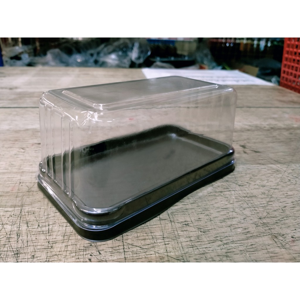 กล่อง 1ช่อง ฐานน้ำตาล E-54 สีน้ำตาล 50ชุด/แพ็ค