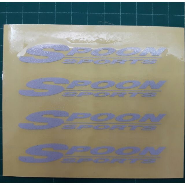 สติ๊กเกอร์ติดแม็ค SPOON SPORTS