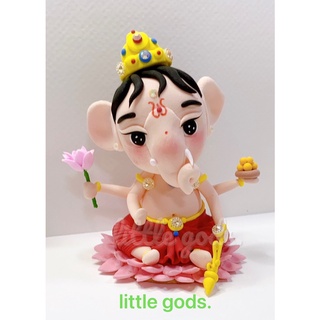 พระพิฆเนศปางเด็ก องค์ยืน สูง 5 นิ้ว สไตล์ Little Gods