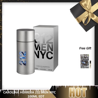 ของขวัญ Carolina Herrera 212 Men NYC EDT 100ML 100%แท้/กล่องซีล