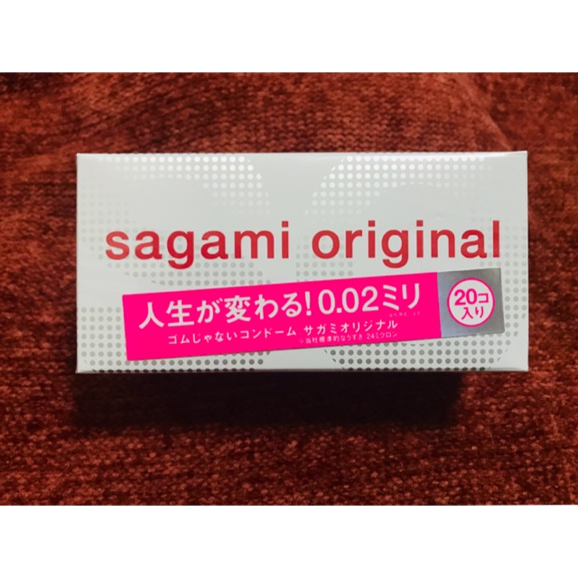 ถุงยางอนามัย Sagami Original 0.02 (ของแท้จากญี่ปุ่น)