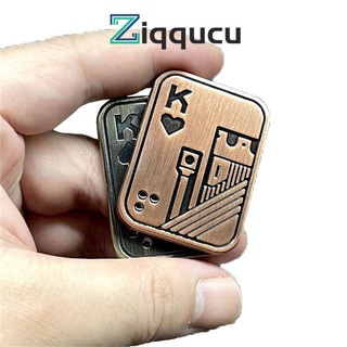 Ziqqucu ของเล่นโป๊กเกอร์โลหะ แม่เหล็ก ช่วยบรรเทาความเครียด ความวิตกกังวล ความวิตกกังวล เหมาะกับของขวัญ สําหรับผู้ใหญ่