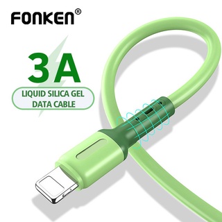 Fonken สายชาร์จ Micro USB Type-C 3A ชาร์จเร็ว สําหรับ Samsung Android