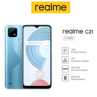 Realme C21 Ram3 Rom32 ประกันศูนย์1ปี