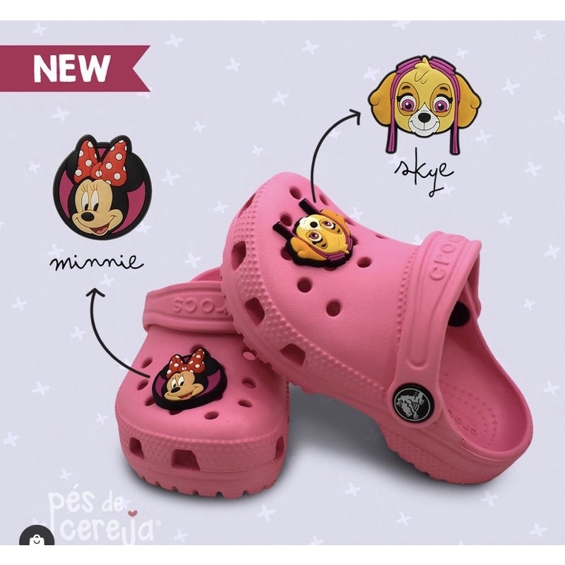 JBS MK👠🌈ตัวติดรองเท้ามีรู มิกกี้  “ รวม มิกกี้เมาส์ “❤️🌈 ShoeCharm All “ Mickey & Minnie Mouse “ งานดี สวย คมชัด