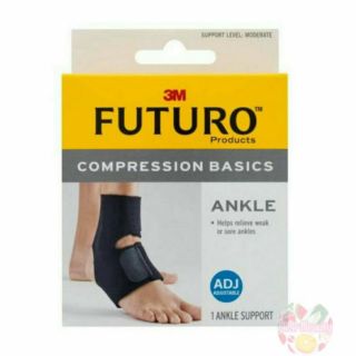 Futuro Compression Ankle Basics (ข้อเท้า) ฟูทูโร่ อุปกรณ์พยุงข้อเท้าปรับกระชับได้และระบายความร้อน รุ่นเบสิก