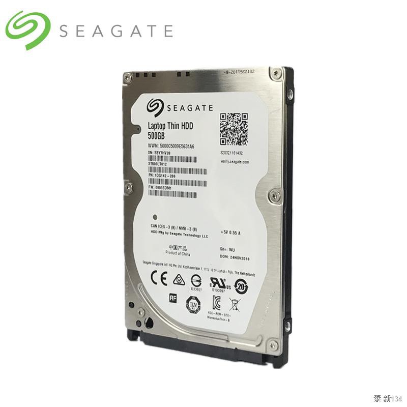 Seagate 500GB Laptop Hard Drive Disk 500 GB 2.5