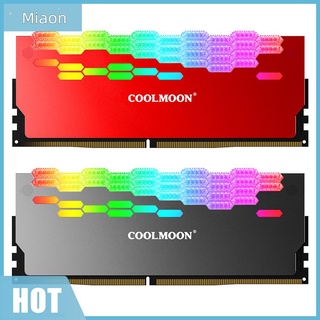 Miaon Coolmoon Ra-2 Ram ฮีทซิงค์ระบายความร้อน Argb สําหรับคอมพิวเตอร์