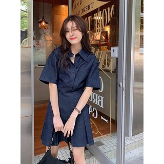 Dark denim dress #preorder