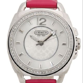 .Coach Boyfriend Watch 14501343 - White​/​Pink