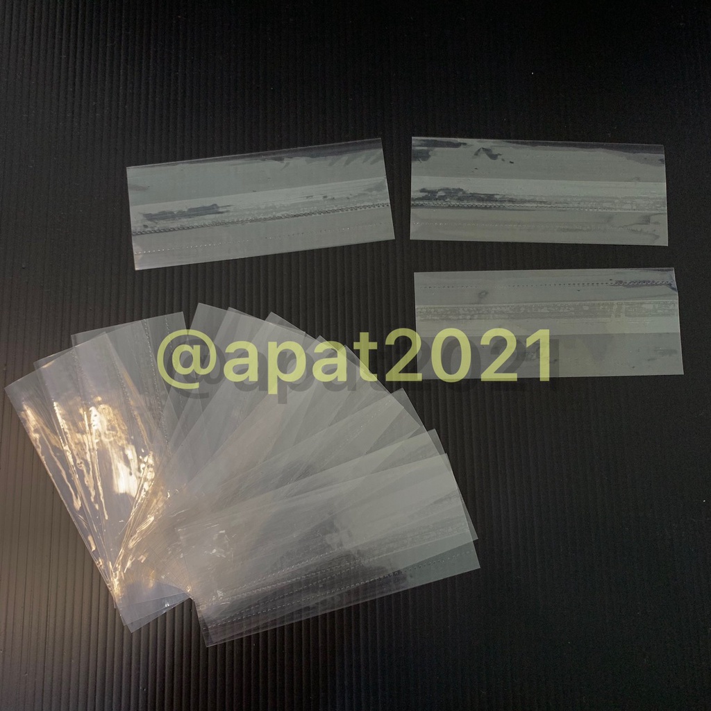 *ทักแชทเช็คขนาดก่อนสั่งซื้อ*ฟิล์มหดหุ้มฝาขวดแคปซิลใสปรุขนาดกว้าง(ปากถุง) x ความยาว mm(CapSeal)