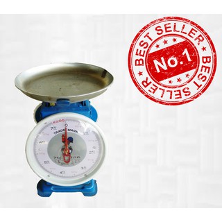 ** ส่งฟรี Kerry **Premium Scales for 7 KG จานกลม 7 กิโล ตาชั่งสินค้า ตราไก่