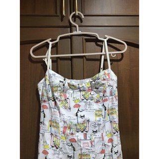 SD0003 - เดรสสั้น สีขาว มือสอง ใส่ครั้งเดียว ( Size S - M ) อก 32 ( พร้อมส่ง )