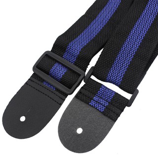 Solid Woven Nylon Instrument Strap สำหรับกีต้าร์ เบส