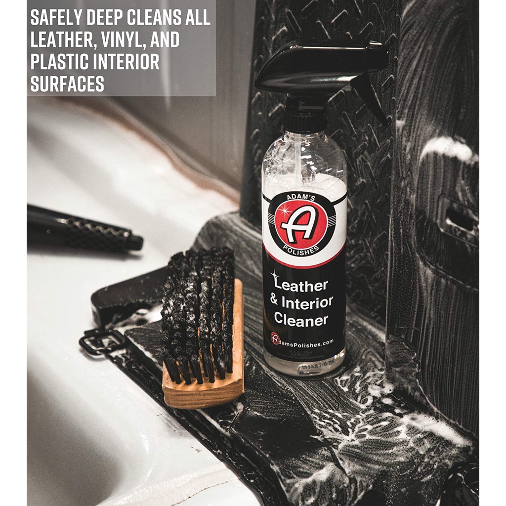 Adams Leather and Interior Cleaner (16 oz473 ml) ผลิตภัณฑ์น้ำยาทำความ