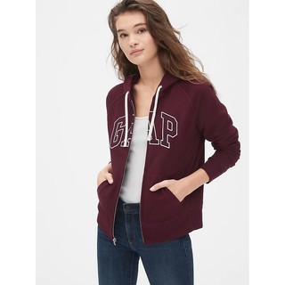 Gap Women Raglan arch logo zip hoodie(รบกวนเช็ค size ก่อนกดสั่งนะครับ)