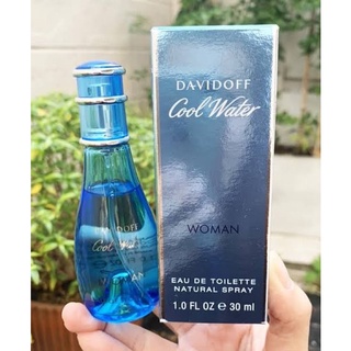 Davidoff Cool Water For Women Eau De Toilette Spray 30 ml ของแท้100%