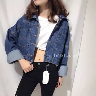 Crop top denim