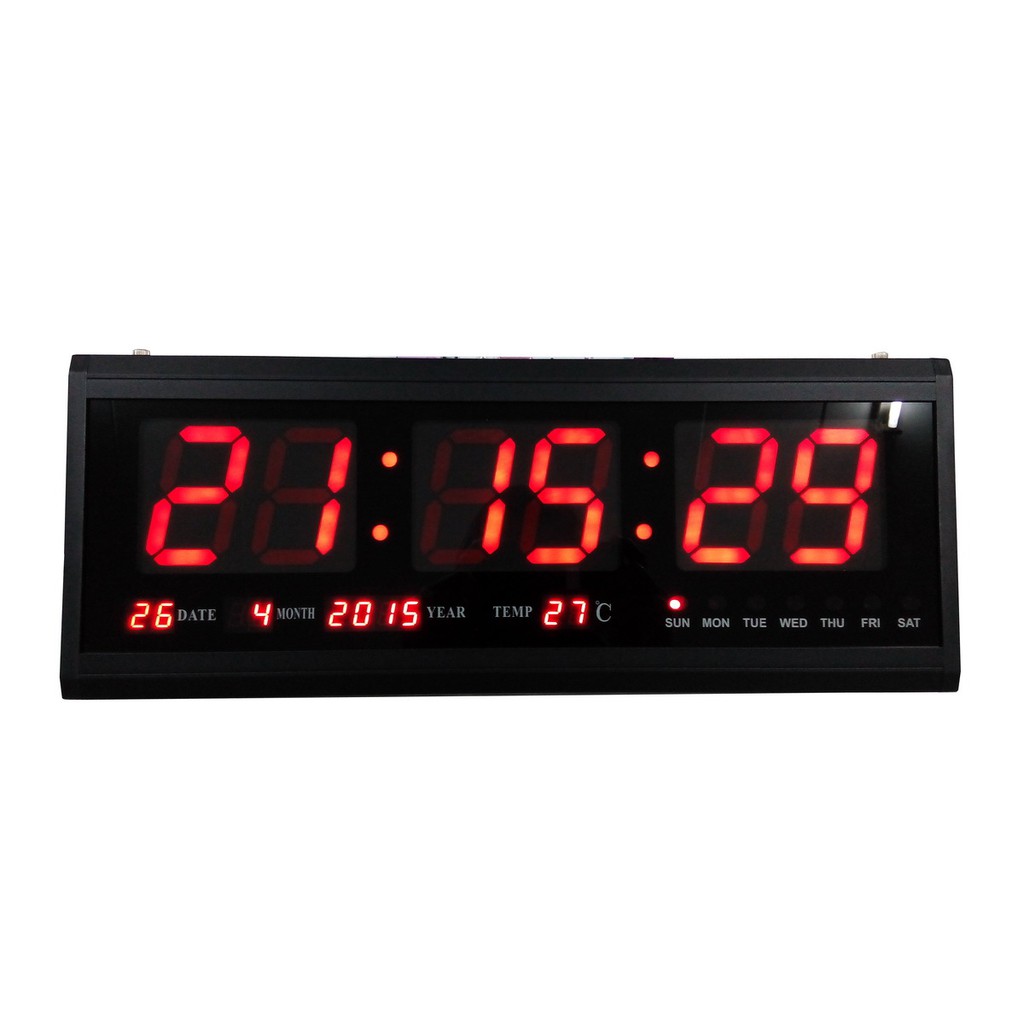 Hobar นาฬิกาดิจิตอล LED Number Clock รุ่น HB-4819SM