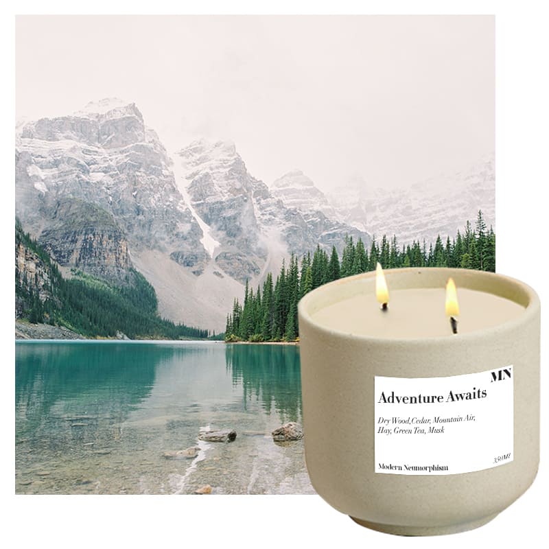 MN FORMULA CERAMIC CANDLE กลิ่น Adventure Awaits เทียนหอม เก็บยอดเขามาเป็นกลิ่น ขนาด L
