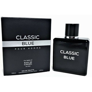 น้ำหอม MB Classic Blue Pour Homme 100ml. กลิ่นเทียบ Bleu De Channel.