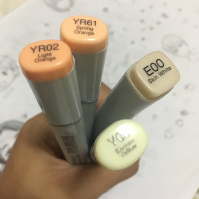 ปากกาCOPIC SKETCH Y00 มือสองสภาพดีมาก
