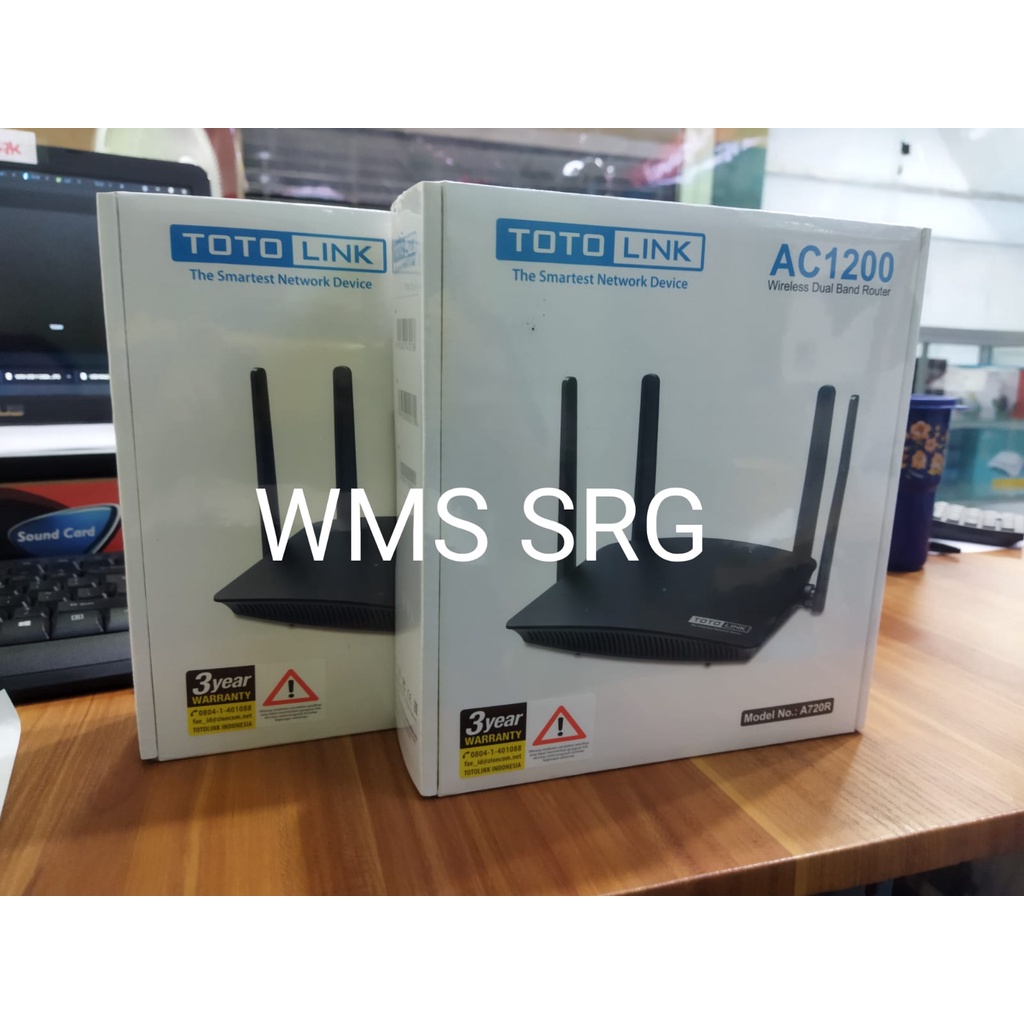 TOTOLINK A720R WIRELESS DUALBAND ROUTER AC1200