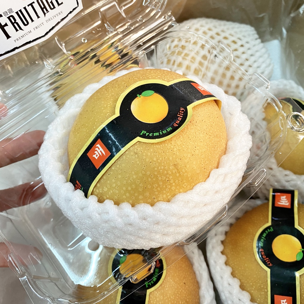 สาลี่หิมะ สาลี่เกาหลี (1ลูก) (CHN) ~ลดพิเศษ~ Premium Korean Pears หวาน อร่อย ! (Fruitage ผลไม้สด ผลไม้นอก นำเข้า)