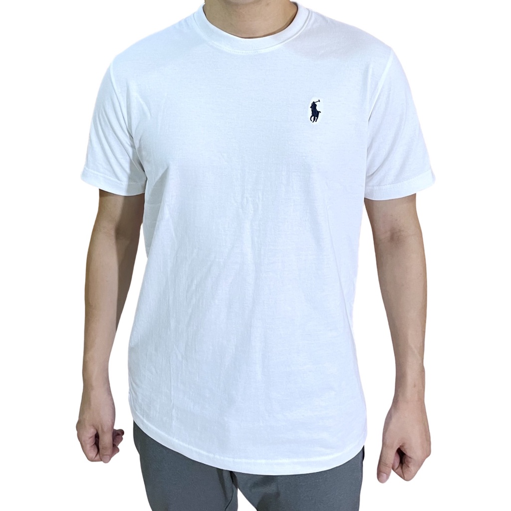 เสื้อคอกลมปักโลโก้ POLO ผ้าเนื้อคอตตอน 100% 3XL-5XL รอบอก 52" เนื้อผ้านุ่มมาก ไซส์ใหญ่ ผ้าไม่ย้วย ใส่ได้ทั้งชายและหญิง