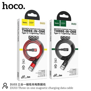 hoco J03 Three-m-one magnetic charging data cable