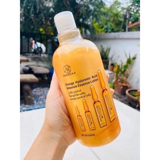 โลชั่นวานีก้า Vanekaa Orange Hyaluronic Acid Ampoule Essence Lotion