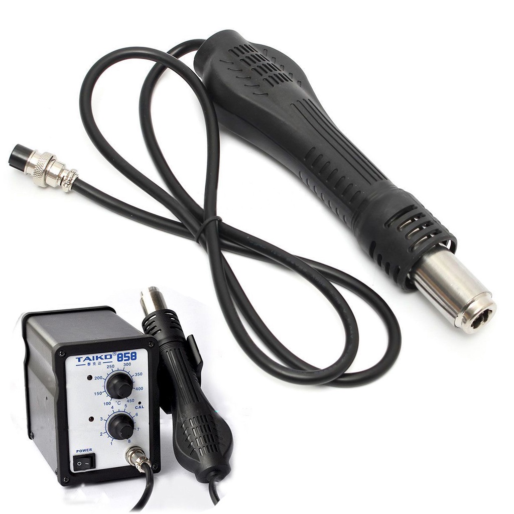 1 PC ใหม่สถานีบัดกรีเครื่องมือลมร้อน Desoldering Handle สําหรับ 858 858D 898D 852D