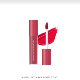 พร้อมส่ง Apieu Juicy Pang Mousse Tint เอเปอร์ จุ๊ยซี่ มูส ทินท์ ลิปทินท์ APIEU  5.5 g. ลิปเนื้อมูสเนียนนุ่ม