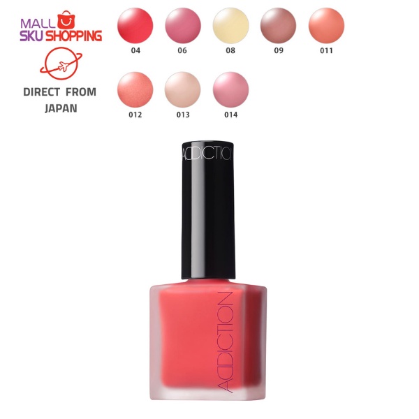 ADDICTION CHEEK POLISH 12mL  8 colors liquid Blush Makeup Beauty【Direct from Japan】