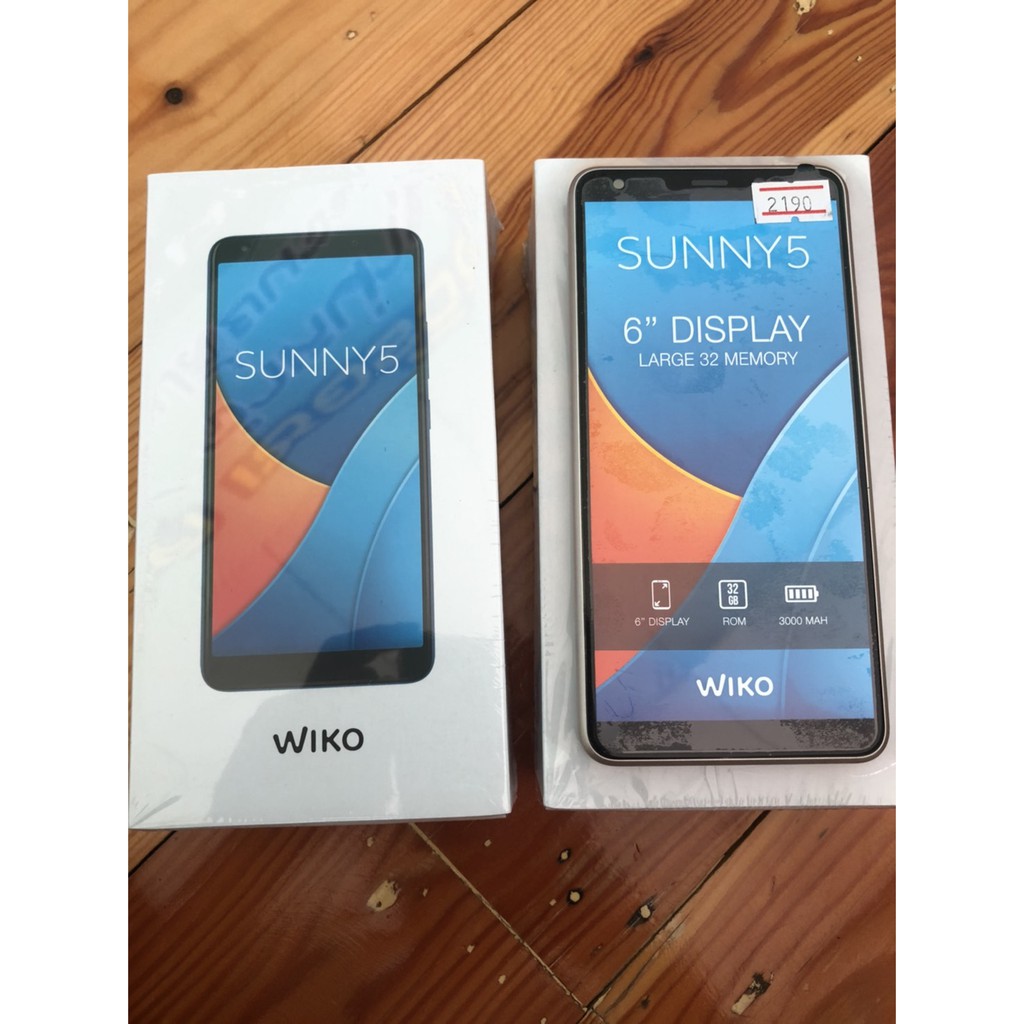 Wiko Sunny 5 สมาร์ทโฟน หน้าจอ 5 นิ้ว ราคาถูก สุดคุ้ม