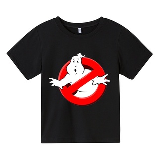 เสื้อยืดผ้าฝ้ายพิมพ์ลาย เสื้อยืด พิมพ์ลาย Ghostbuster แฟชั่นสําหรับเด็ก