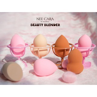 พัฟฟองน้ำ(ทรงไข่) BLENDER SPONGE N201  มีให้เลือก 3สี