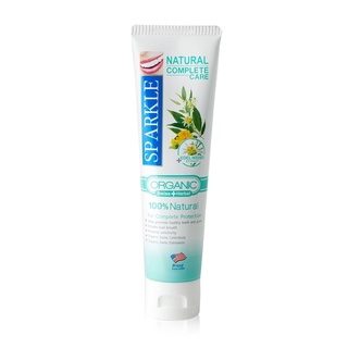 ของแท้/พร้อมส่ง Sparkle Natural Complete Care Toothpaste 100g.สปาร์คเคิล ยาสีฟันสูตรธรรมชาติ