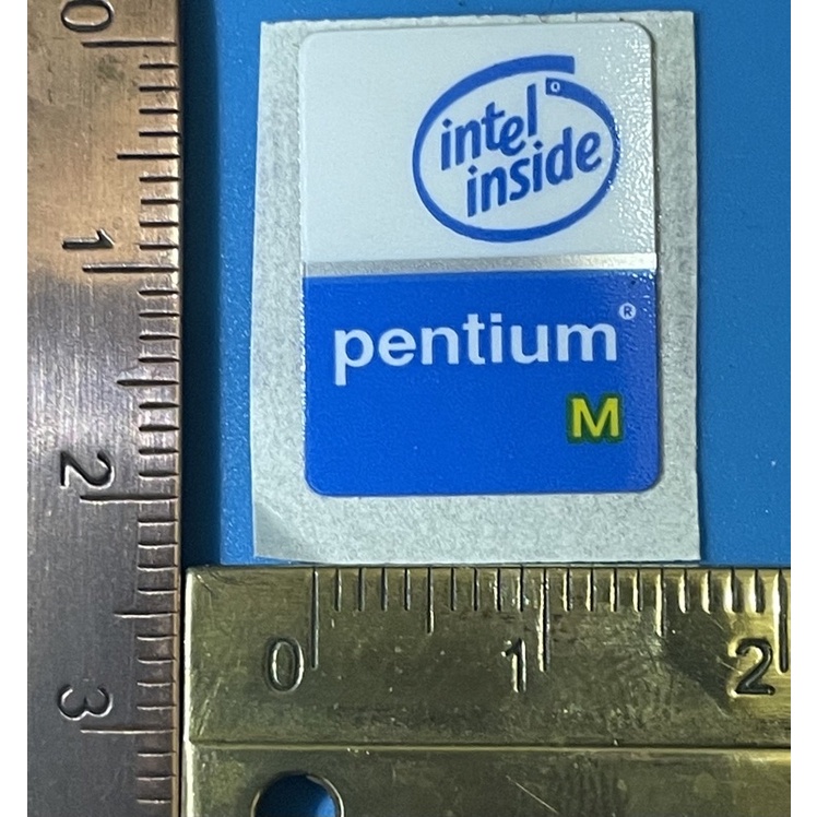 สติ๊กเกอร์โลโก้ สติ๊กเกอร์ intel Pentium M ori