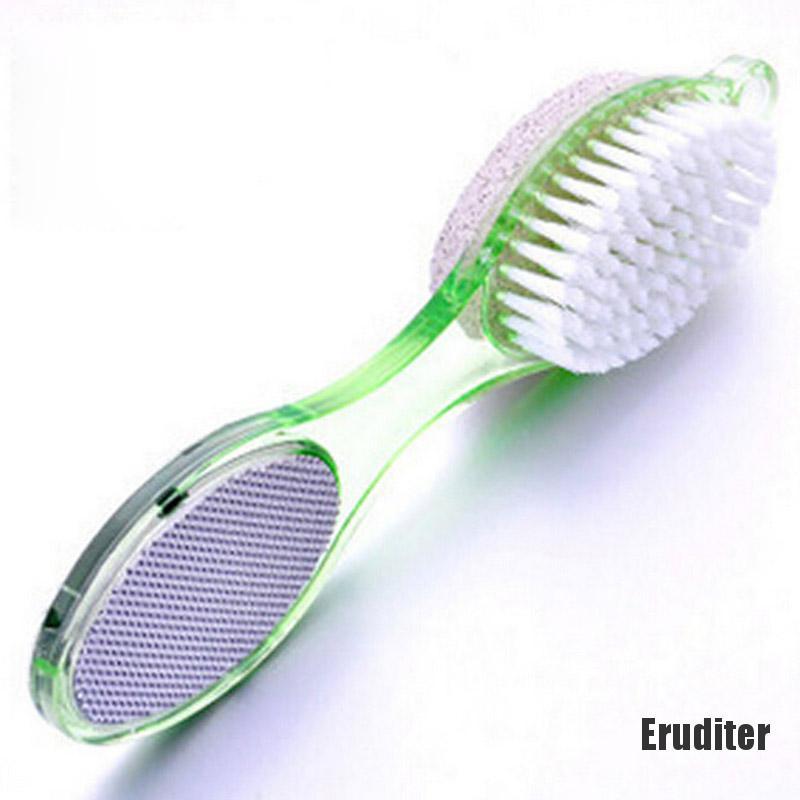 <Eruditer> ใหม่ แปรงขัดส้นเท้า 4 In1 เพื่อกําจัดผิวที่ตายแล้ว