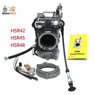 Motoparts SHOP ZSDTRP HSR42 45 48 Mikuni ปั๊มคาร์บูเรเตอร์ 42 มม. TM42-6 42-18 Harley EVO Twin Cam สําหรับ 4T