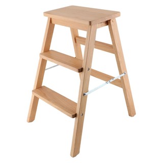 บันไดไม้ 3 ขั้น Hand tools 3-STEP WOODEN STEP STOOL MATALL