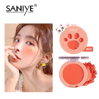 SANIYE บลัชออนพาเลท 6 สี ปัดแก้มแมว