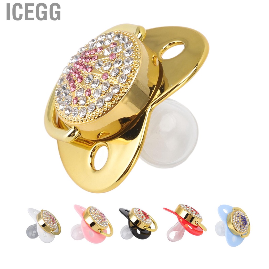 Icegg Baby Pacifier Ultra Light Ergonomic Newborn for Playing 618 ...