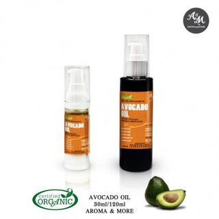 Aroma&amp;More  Avocado Virgin Oil, Organic- น้ำมันอโวคาโด ออร์แกนิก, Kenya  500/1000ML