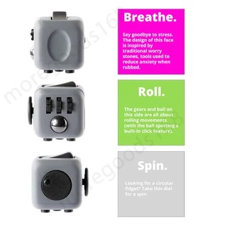 Magic Fidget Cube ของเล่นบรรเทาความเครียด สำหรับเด็กและผู้ใหญ่